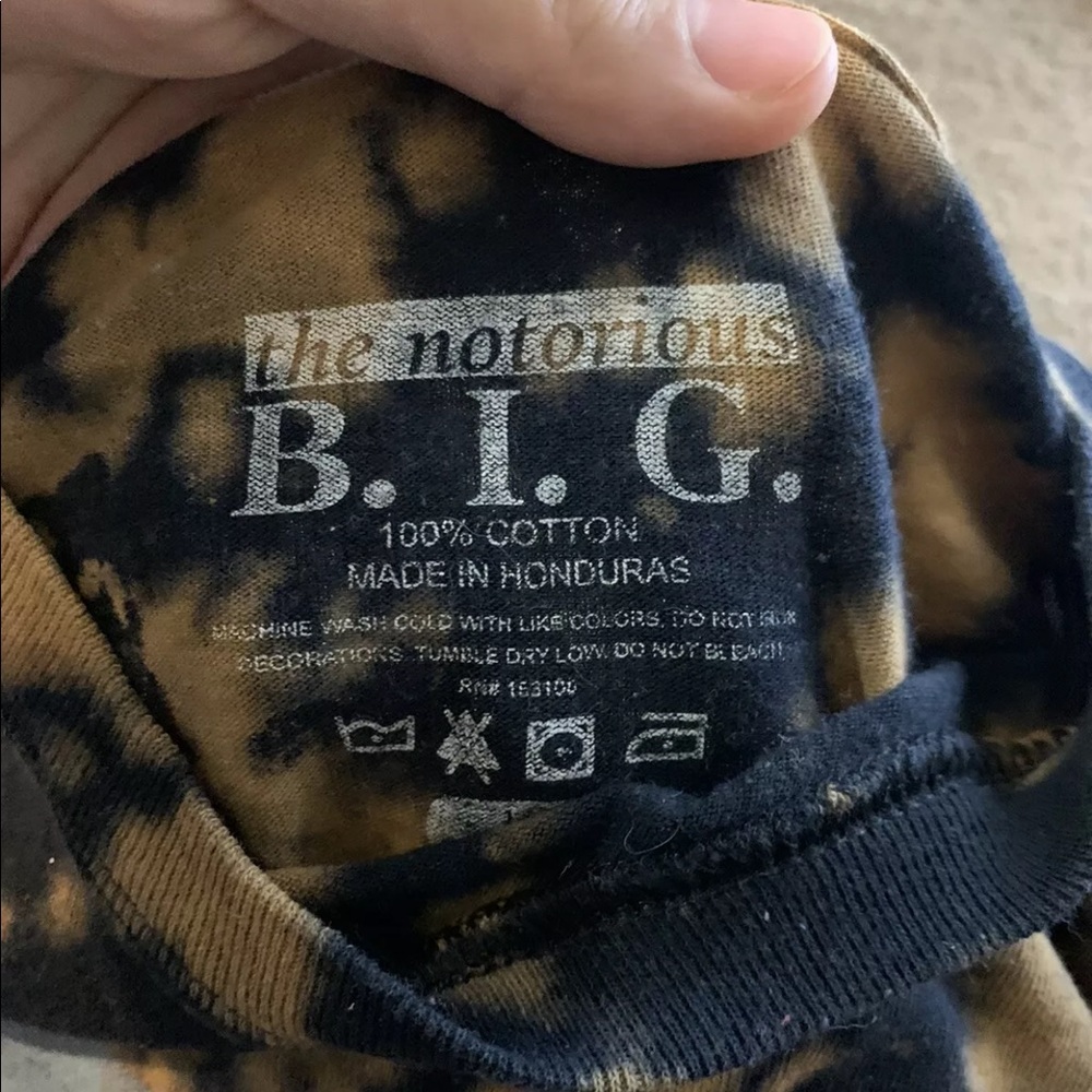 Notorious BIG Tshirt Large